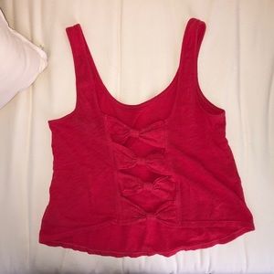 American Eagle Tank w/ Bow Cutout in Back